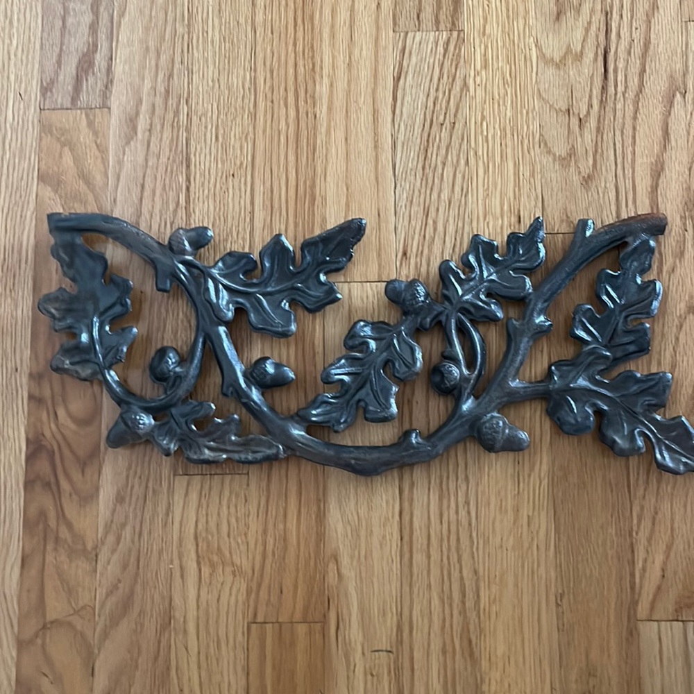 Six caste iron 8 x 19” decorative sections